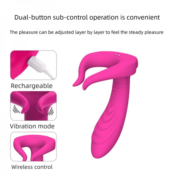 Bull Horn Remote Control Vibrator - Image 4