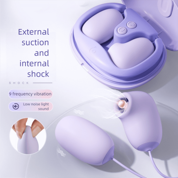 ​​DualCore DualMotion – External Suction & Internal Vibration Toy​ - Image 4