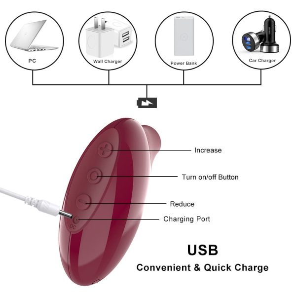 Female Suction Vibrator – Clitoral Stimulator & Vibrating Dildo, Adult Sex Toy for Women, Powerful Suction & Vibration for Intense Pleasure - Image 3